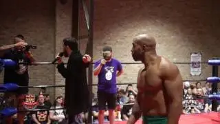 Kevin Condron delivers a message to Cody Rhodes from Scorpio Sky