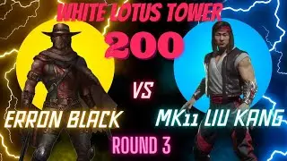 Mk mobile.White Lotus Tower final Battle 200 with Gold team . Lotus Tower 200 boss fight
