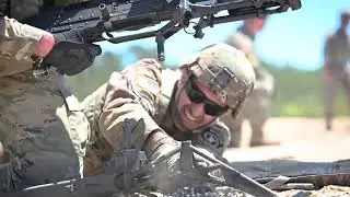 B Roll; Infantry ALC Class 21 002 M240 Range