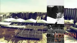 EDISON group. Аренда тентовых конструкций