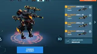 Blaze Rex Ultimate ARM M-82 ARM L-85 War Robots WR 