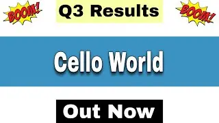 Cello World Q3 Results 2026 | Cello World Results Today | Cello World Share Latest News Today |
