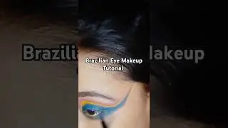 Brazilian Eye Makeup #makeuptutorial #tutorial #eyemakeup