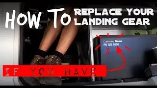 Fifth Wheel Landing Gear Failure - How to Replace on a Fifth Wheel with a Generator