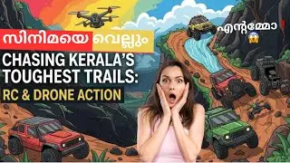 Epic RC Car Chase & Crash | DJI Camera Onboard Action | Kerala RC Adventure 🚙💥