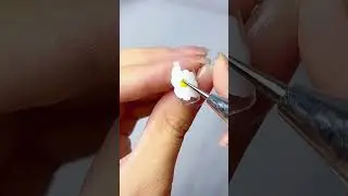 Beginner-Friendly 3D Fried Egg Nails: Quick & Adorable! 🍳