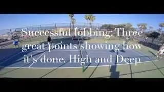 Pop Tennis Strategy - The Lob