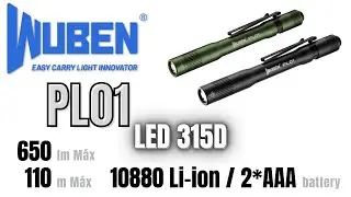 Penlight Wuben PL01 | LED 315D