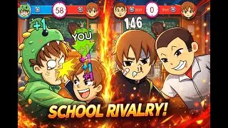 SCHOOL RIVALRY | Lots of Fun | Cute moments | Relaxing gameplay |  GAMEPLAY WALKTHROUGH