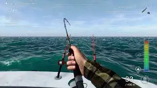 FP Japan einzigartiger gestreifter Marlin mit Spinn
