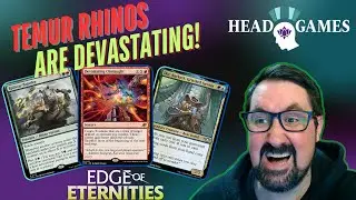 Temur Rhinos Are Devastating | Head Games Arena | Edge of Eternities Standard Gameplay