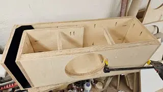 Building a subwoowofer Rockford T1 12 - Budowa skrzyni basowej