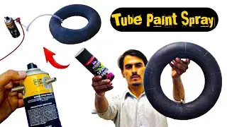 Easy Invention .Making  Paint Spray from Tube #diy
