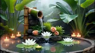 Relaxing Music & Water Sounds for Meditation | Stress Relief, Anxiety Reduction, Depression Healing