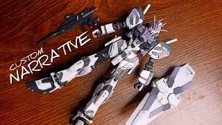 HG Narrative Gundam | Custom | Repaint | ASMR