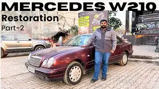 1997 Mercedes Benz W210 Restoration - Engine bay and Interior Cleaning Update #restomod  #om605