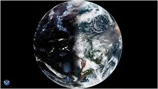 Day and Night Are Perfectly Balanced in Spring Equinox Photo Snapped from Space | BuzzFresh News