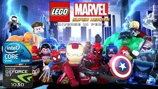 Core 2 Quad Q8400 + GT 1030 | LEGO: Marvel Super Heroes - 1080p, 900p & 720p - Ultra Settings