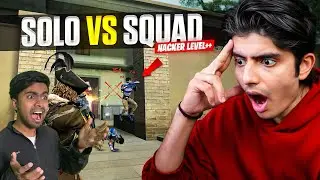 REACTION ON HACKER LEVEL! SOLO VS SQUAD GAMEPLAY | GARENA FREE FIRE