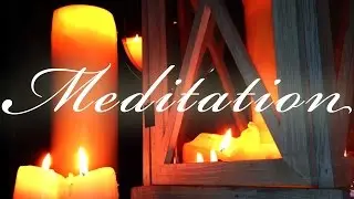 2 hours! Candlelight for yoga meditation fireplace, relax near fire! Видео для занятия йогой свечи.