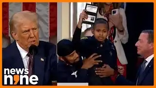 Trump Honors 13-Year-Old Brain Cancer Survivor, Makes Him Honorary Secret Service Agent | News9