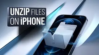 ANY iPhone How To Unzip Files in Seconds | Quick & Easy Guide - @HowToByAsad