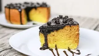 Eggless Custard Cake Without Oven | Custard Cake Eggless | Eggless Vanilla Custard Cake