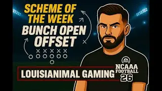 Bunch Open Offset DESTROYS Defenses! | Scheme of the Week | NCAA Football 26