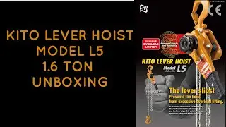 KETO LEVER HOIST Model L5 
UNBOXING & DEMONSTRATION