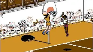 Впервые играю в Hoops (NES)