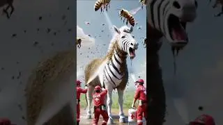 Zebra very heart 😥touching Emotional #short video 😭