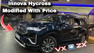 Innova Hycross Vxo Modified With Price ✅ Innova Hycross Modification ✅ Innova Hycross Base top top 