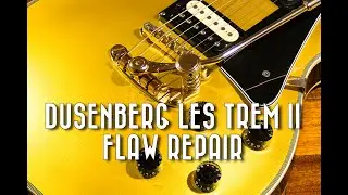 Dusenberg Les Trem II - Ремонт лопнувших струн - Мастерская гитары Майка