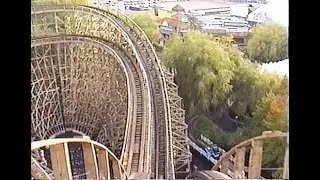 Walibi Belgium / Six Flags Belgium (2001 Footage Samples) - European Coaster Club Trip