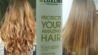 keratin treatment for  damaged hair step by step/बालों में कैरोटीन करने का सबसे सस्ता और आसान तरीक