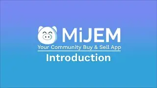 Mijem Campus Community Buy & Sell App Intro