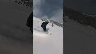 Esquiando powder en Espot. La mejor bajada en a&ntilde;os. #ski