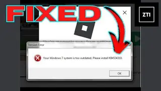 How To Fix Roblox kb4534310 Error (Easy)