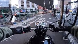 東京散歩39・初台 新宿☕️🥞・Triumph Bonneville T100