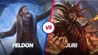 Who's the better BURN?? | Feldon vs Juri | Round 4 | 100k Battlegrounds