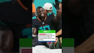 Miami Dolphins star Tyreek Hill was carted off with a horrifying leg injury in Monday night's game