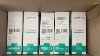 Open box of 3Q medical n95 face mask