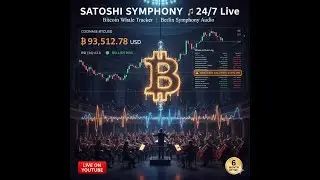 SATOSHI SYMPHONY 🎻 24/7 Bitcoin Whale Tracker | Live Audio | Berlin Symphony
