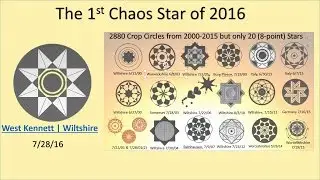 2016's first 46 crop circles & the Chaos Star on 7/28/2016