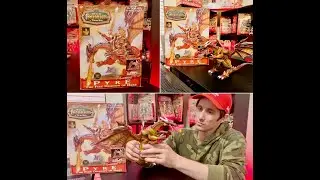 PYRE THE FIRE DRAGON OF DARE toy figure review the mystic knights of tir na nog