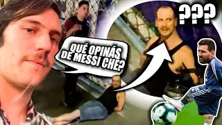 GASPI le pregunta sobre MESSI a un HOMBRE ARRESTADO en la CALLE y ESTE es el RESULTADO