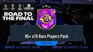 85+ X10 RARE PLAYERS PACK - 15 SWAP TOKENS - FIFA 23 ULTIMATE TEAM RTTF PROMO