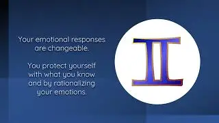 Gemini Moon - What Makes You Feel Secure - Your Emotional Nature - Why Your Moods? Your Natal Chart