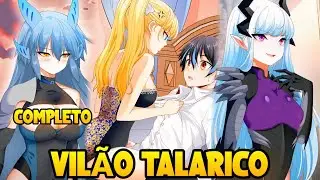 Completo - ELE Reencarnou como VIL&Atilde;O e CONQUISTOU as HERO&Iacute;NAS no lugar do HER&Oacute;I | Resumo Manhwa