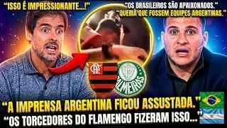 🔥¡INACREDITÁVEL! Imprensa Argentina FICA CHOCADA com a Torcida do Flamengo em Lima